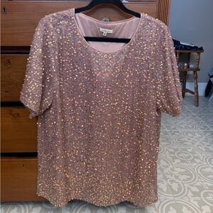 Sequin Embellished Top